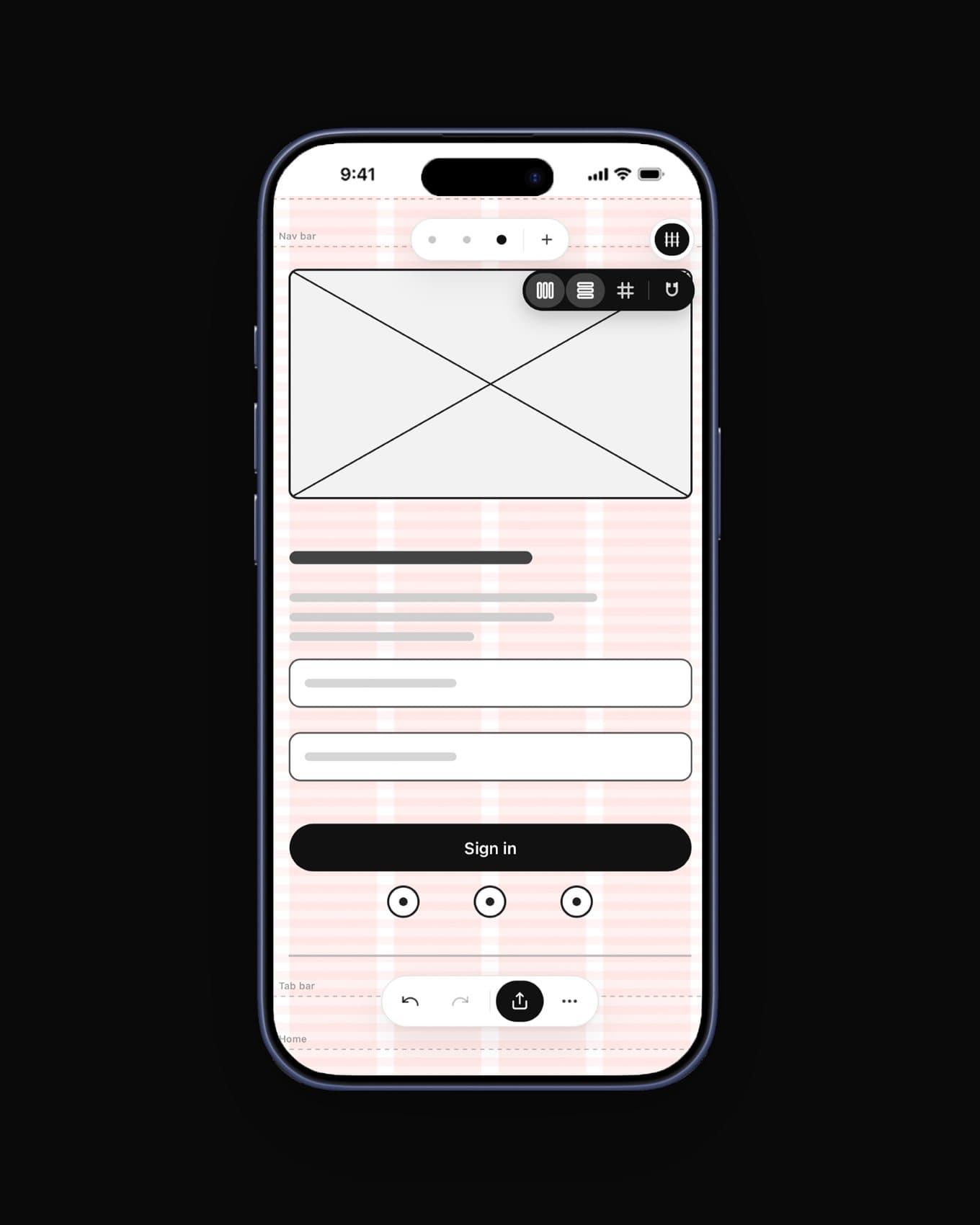 DoodleWire: Choosing a layout grid