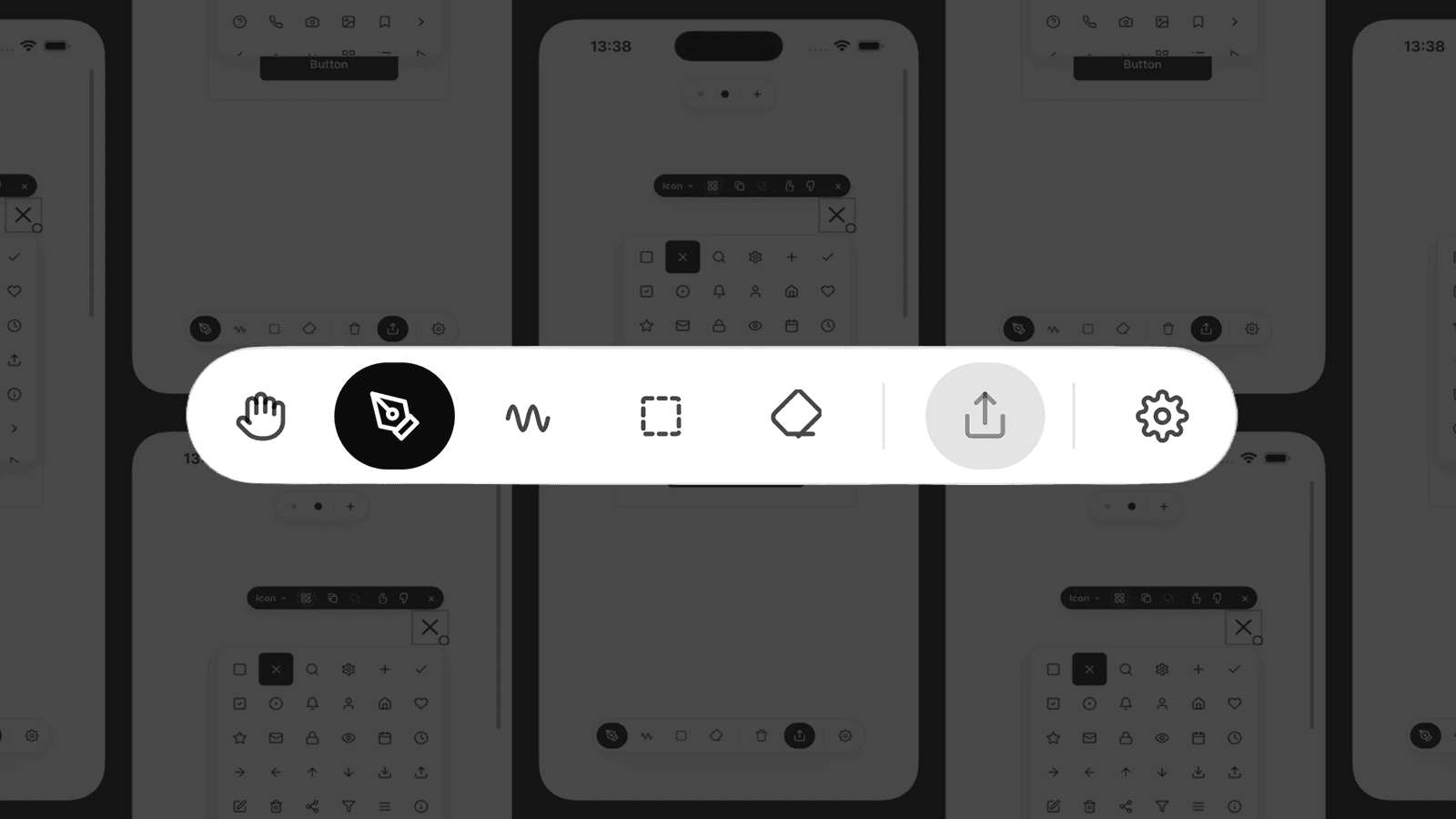 DoodleWire mobile UI