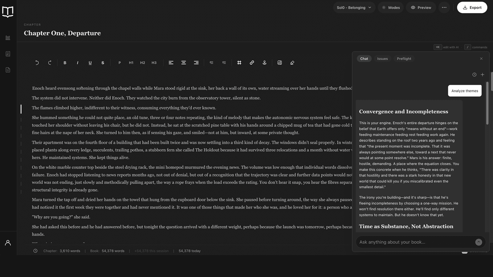 makeEbook editor