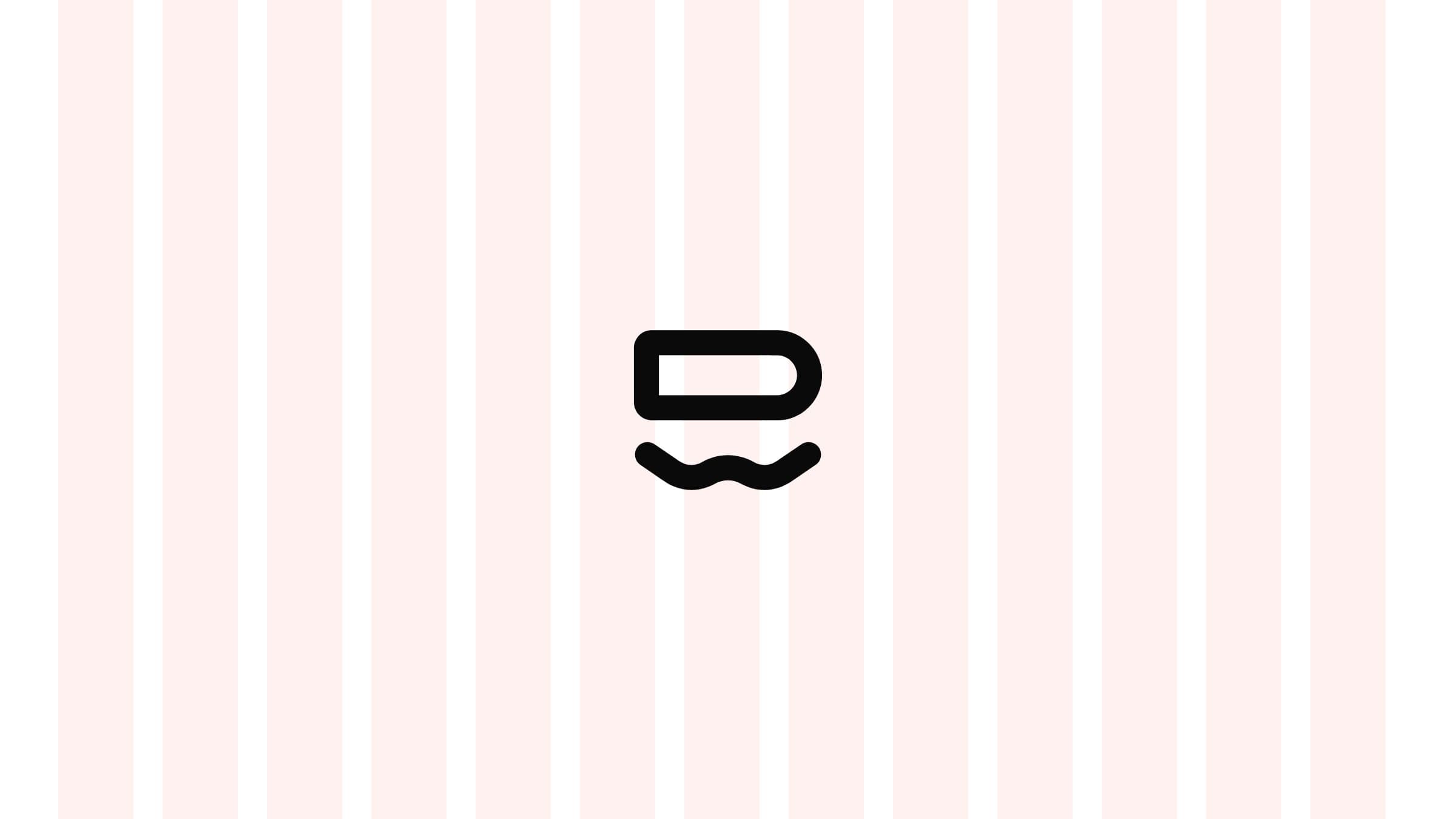 The DoodleWire mark on a layout grid