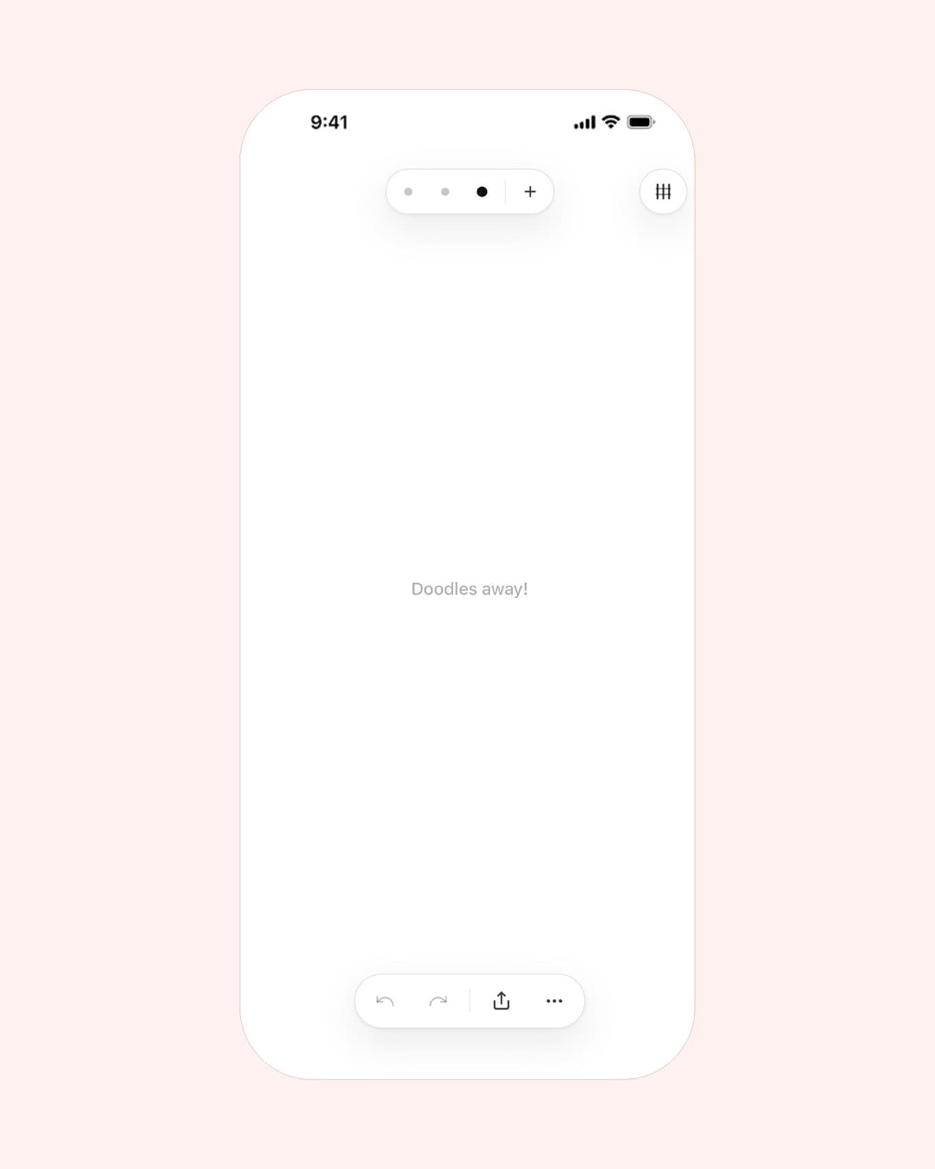 DoodleWire: A blank canvas, ready to draw