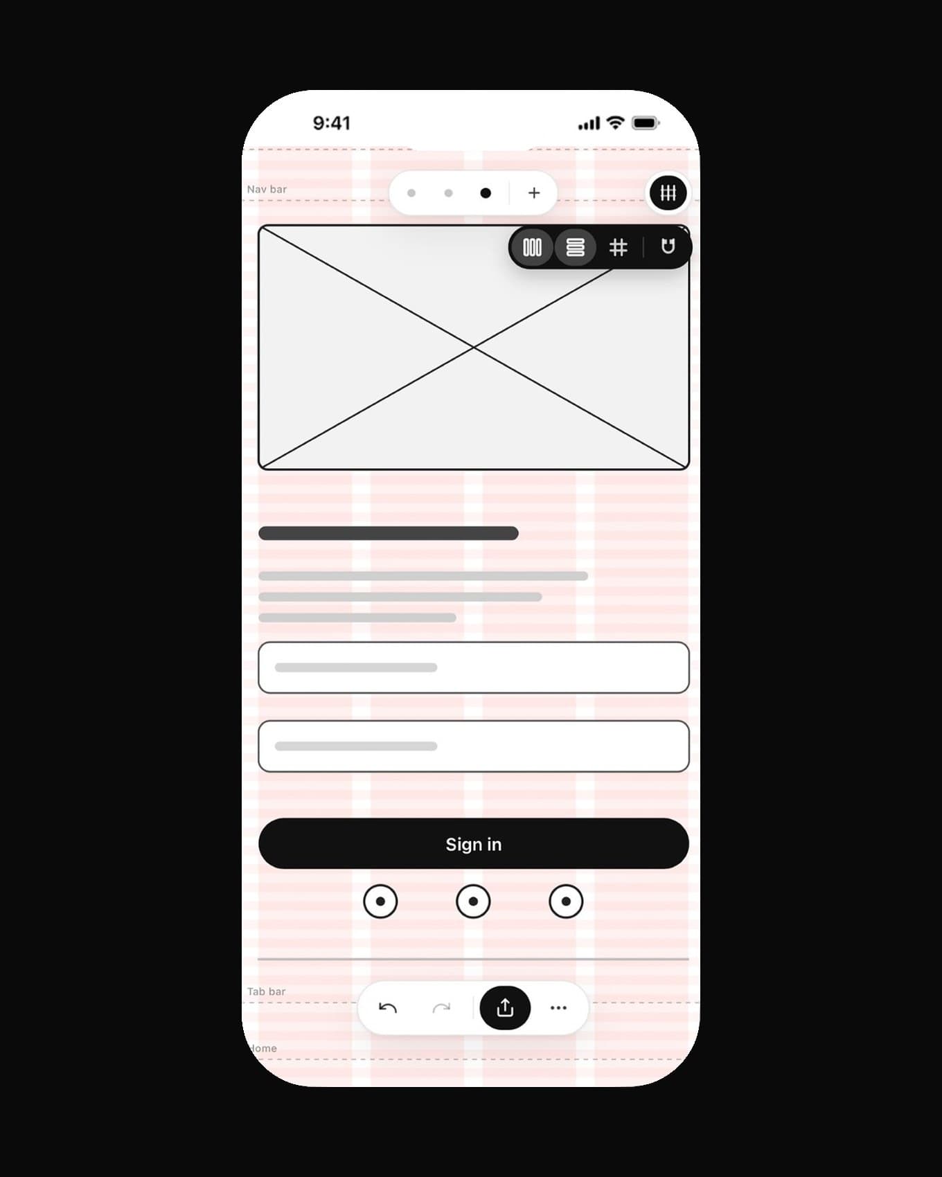 DoodleWire: Choosing a layout grid